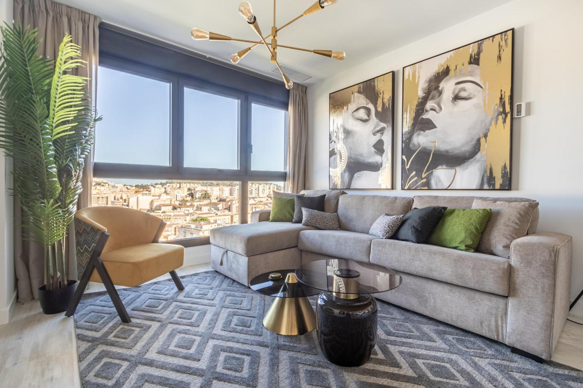 Malaga Skyline 1 Pool & Parking Free Apartment Exterior photo